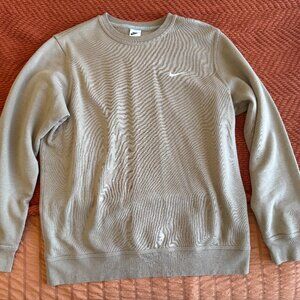 Nike XL Crewneck Sweatshirt Tan